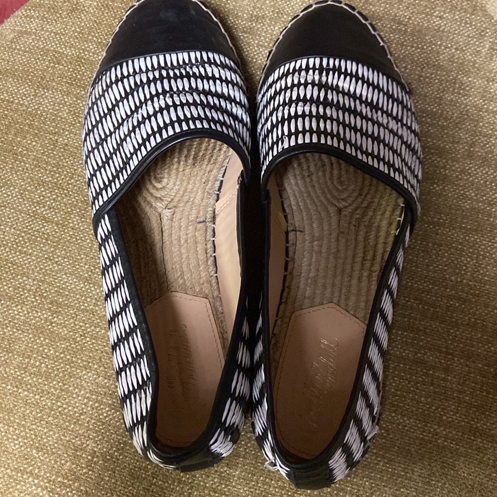 Loeffler Randall braided leather tip espadrilles, used. - Picture 3 of 8